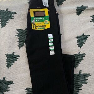 Wrangler Cowboy Cut Black Jeans